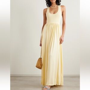 Zimmermann Harmony Metallic knit Maxi Dress Size 1